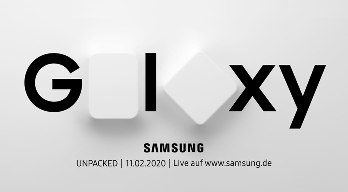 Einladung zu Samsung Unpacked.