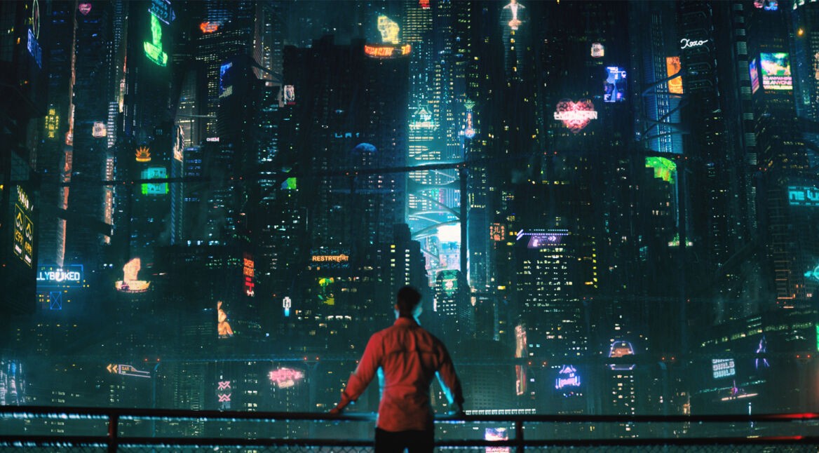 Altered Carbon Cyberpunk Stadt