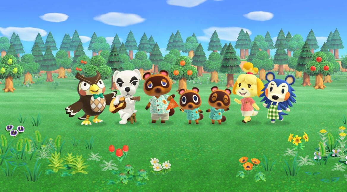 Nintendo-Artwork zu Animal Crossing: New Horizons.