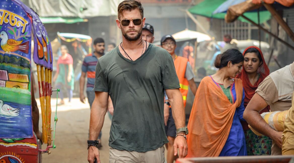 Chris Hemsworth im Netflix-Actionfilm „Extraction”.