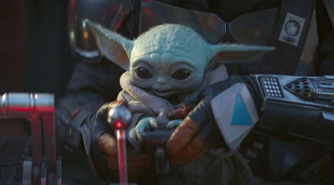 Baby Yoda in „Star Wars: The Mandalorian”.