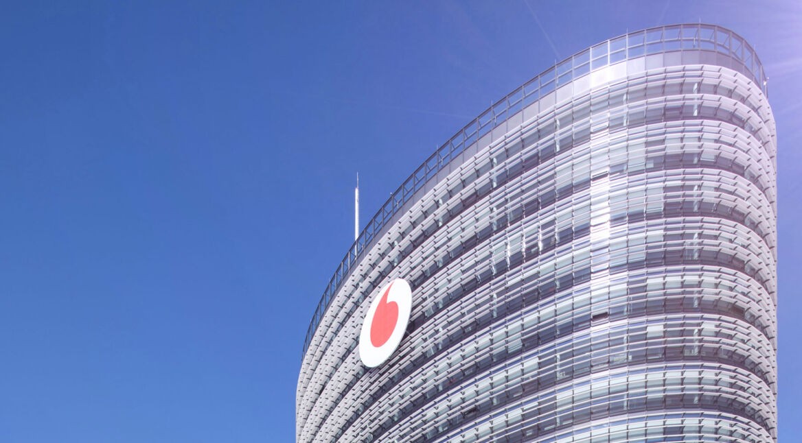 Bild von der Vodafone-Zentrale in Düsseldorf.
