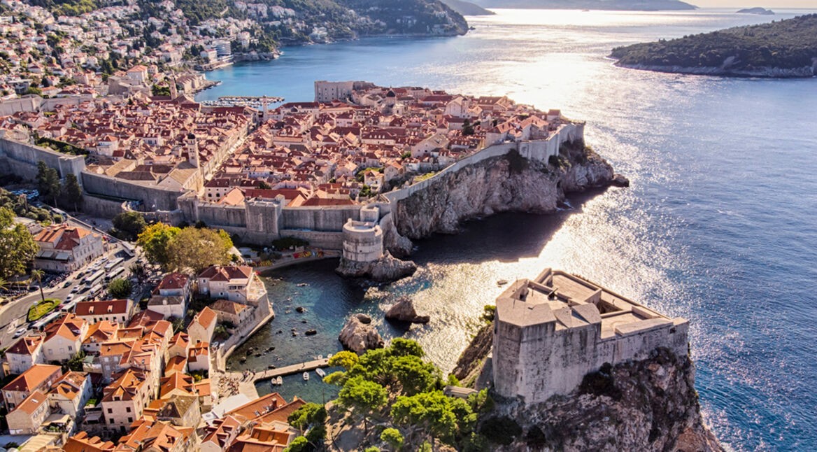 Dubrovnik von oben in "Bekannte Filmschauplätze"