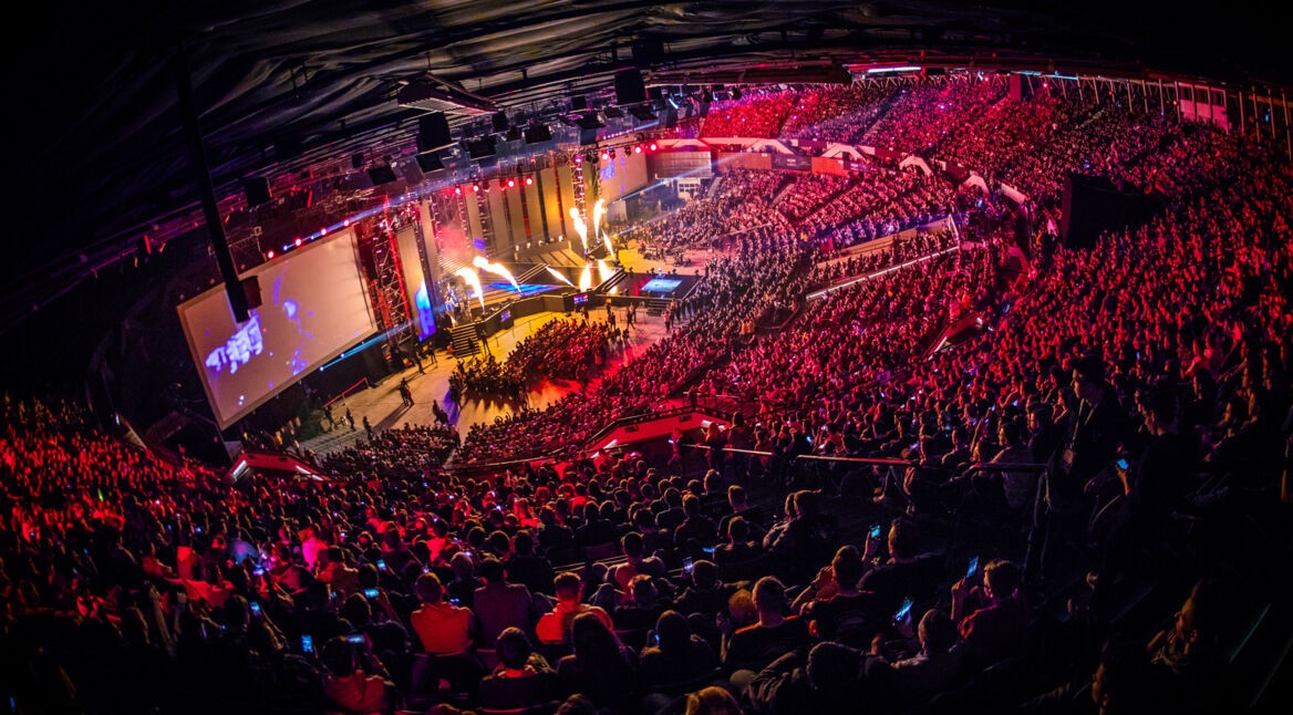 Die IEM Katowice startet am Donnerstag. Hier das Stadion in Katowice bei der IEM 2019. Foto: Helena Kristiansson