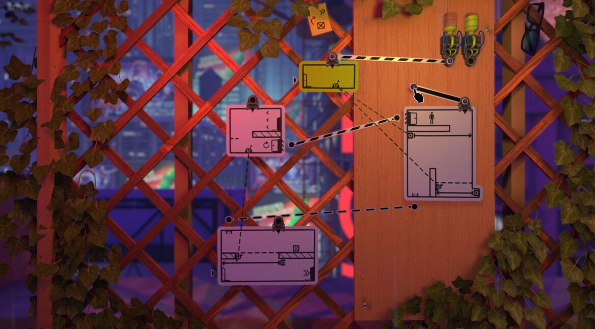 Screenshot aus The Pedestrian. Foto: Skookum Arts