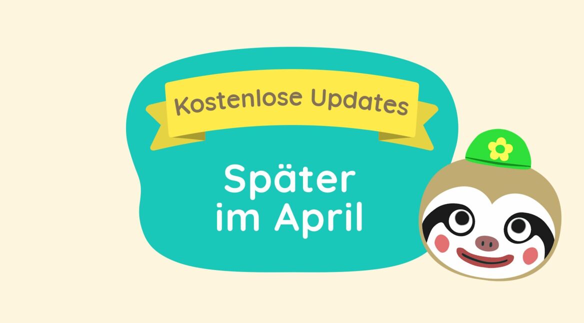 Der Animal-Crossing-Charakter Gerd als kostenloses Update.