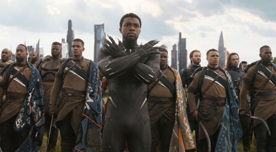 Black Panther im MCU-Film „Black Panther”.