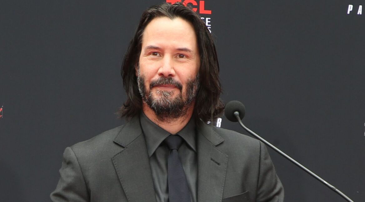 Filmstar Keanu Reeves bei einer Veranstaltung in Hollywood.