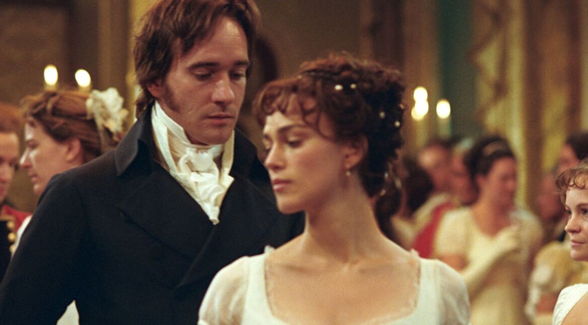 Szene aus dem Jane-Austen-Film „Stolz und Vorurteil“.