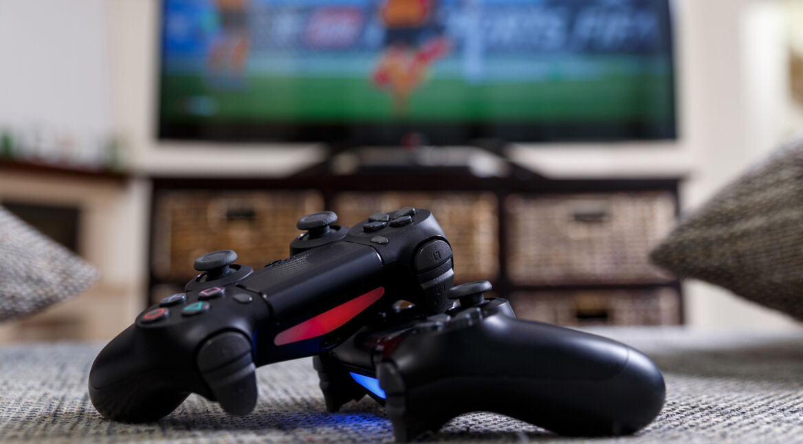 Ps4 Controller vor TV