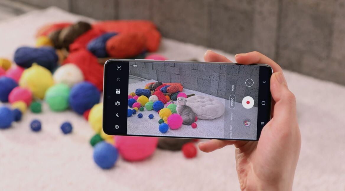 Die Kamera des Samsung Galaxy S20 Plus nutzen.