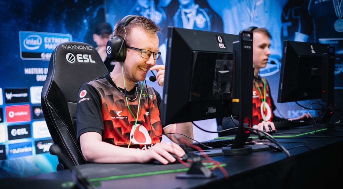 Das mousesports-Team im CS:GO-Duell bei der IEM.