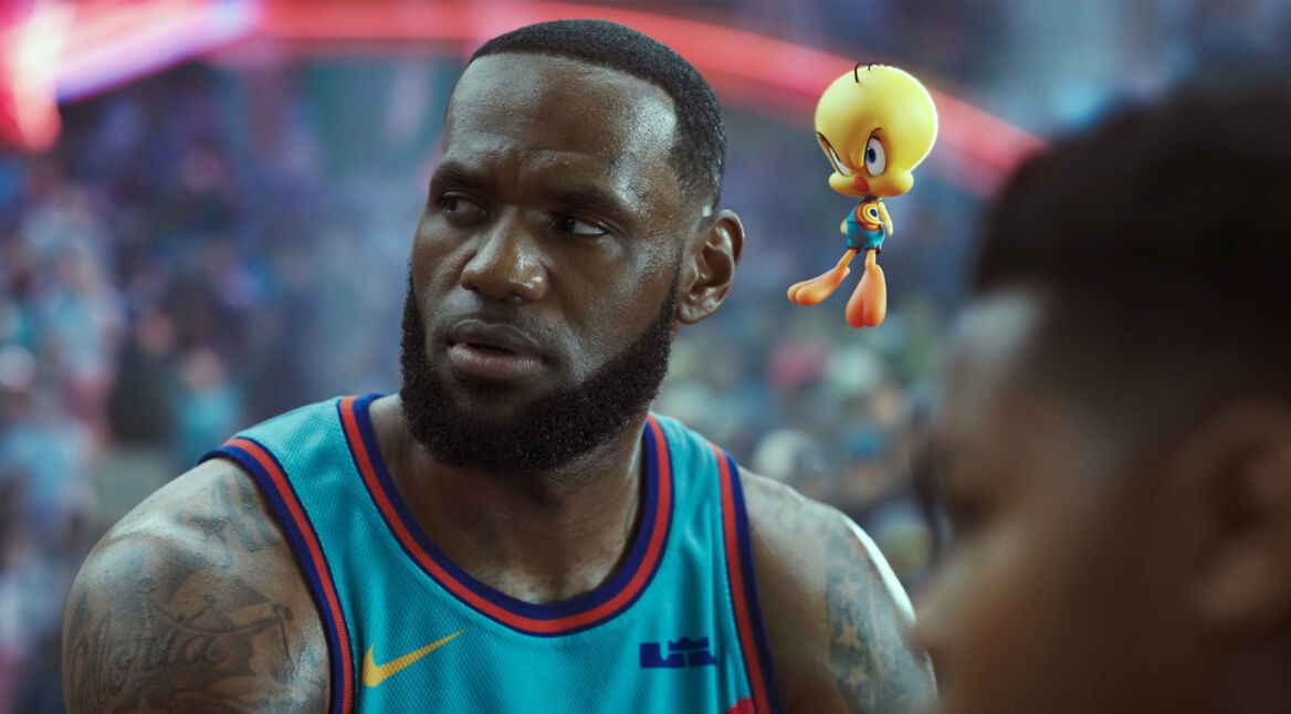 LeBron James in Space Jam 2