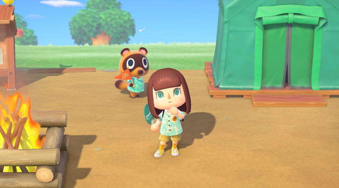 Screenshot von Animal Crossing: New Horizons.