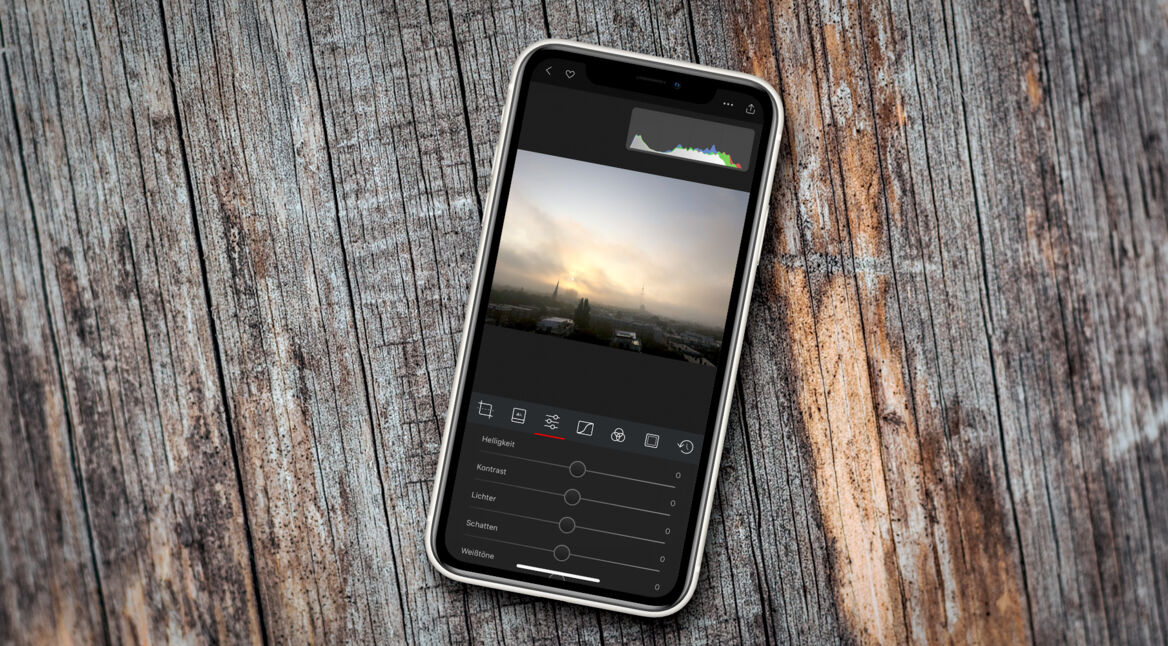 Darkroom auf dem iPhone