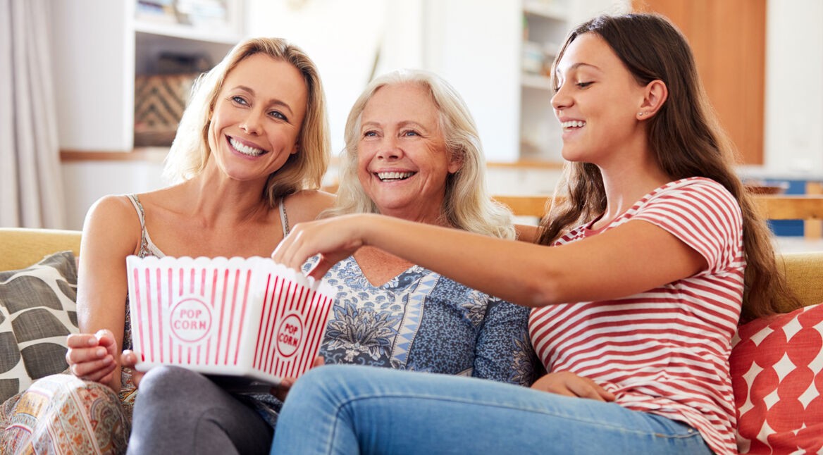 Filmbabend mit Mutter