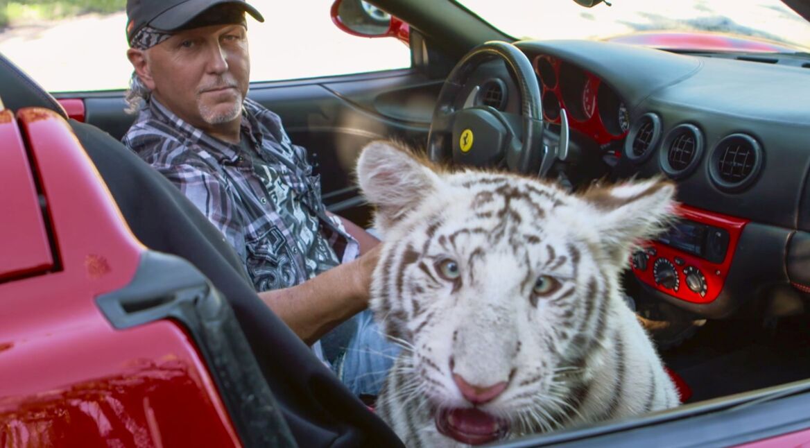 Produktionfoto von Netflix' „Tiger King”.