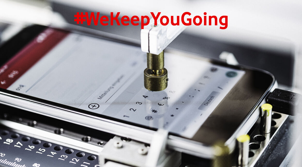 Vodafone testet Technologie zur Eindämmung des Coronavirus in seinen Test- und Zertifizierungslaboren