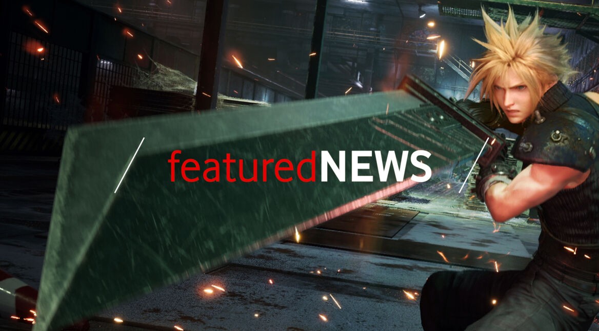 Die Spielfigur Cloud mit seinem Schwert im neuen Remake zu FinalFantasy VII.