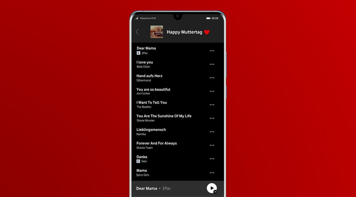 Playlist für den Muttertag