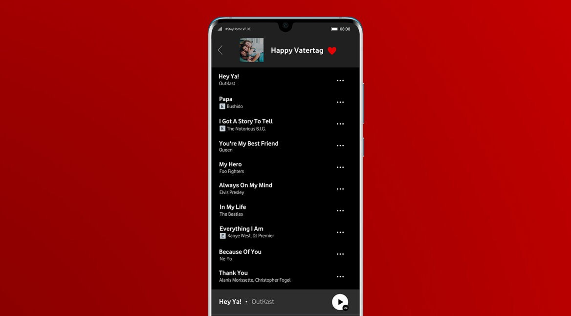 Vatertag Spotify Playlist