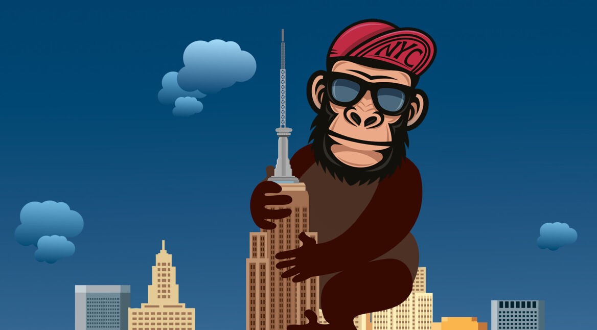 Der größte "Beirdo": King Kong mit Bart