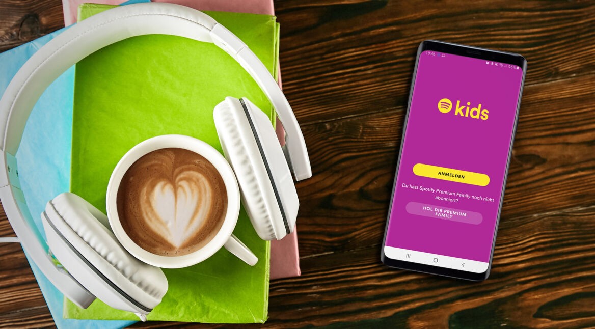 Spotify-Kids-App auf Samsung Galaxy S9+