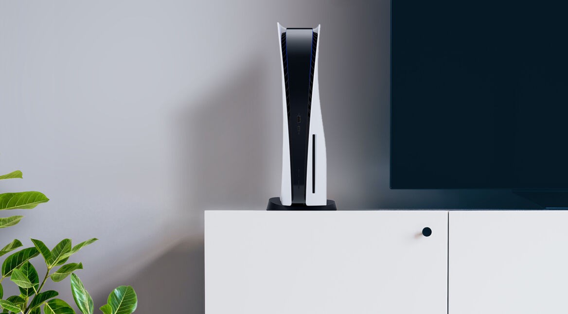 PlayStation 5 im Wohnzimmer