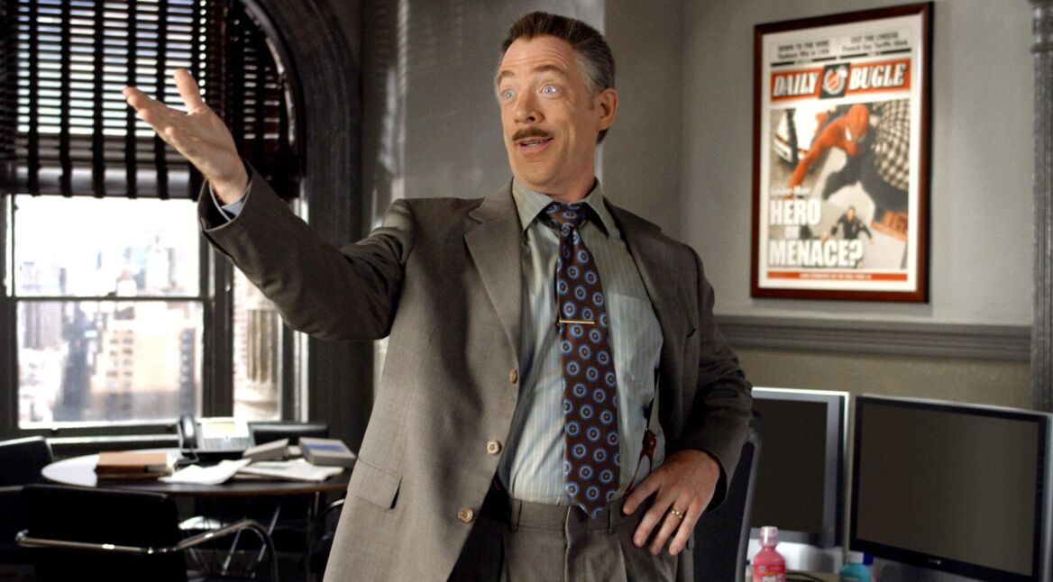 J.K. Simmons als J. Jonah Jameson in "Spider-Man 2".