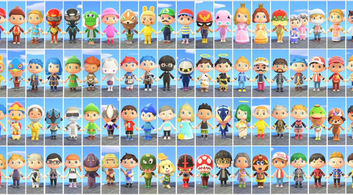 Animal Crossing: Spieler baut sämtliche Super-Smash-Bros.-Figuren nach