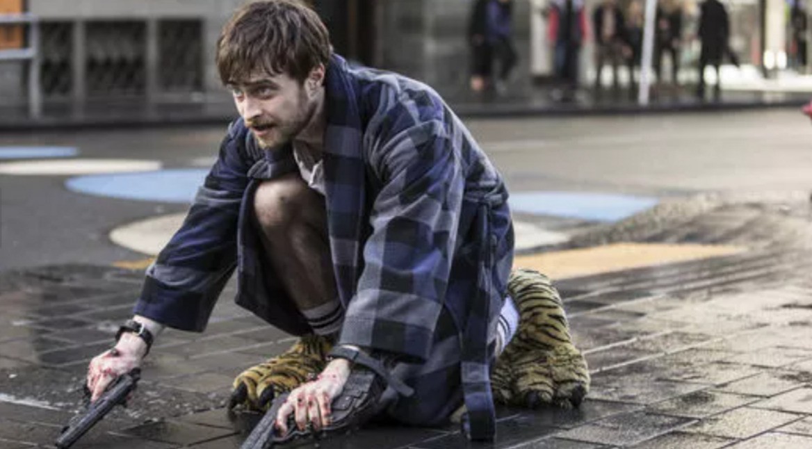 Daniel Radcliff in "Guns Akimbo"