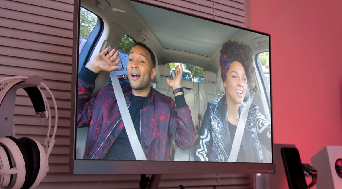 Carpool Karaoke kannst Du bald wohl auch via Apple-Music-App auf Deinem Windows-PC verfolgen.