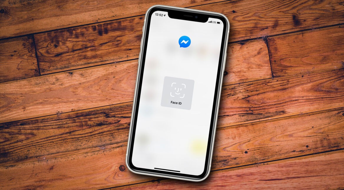 Screenshot vom Facebook Messenger auf einem iPhone