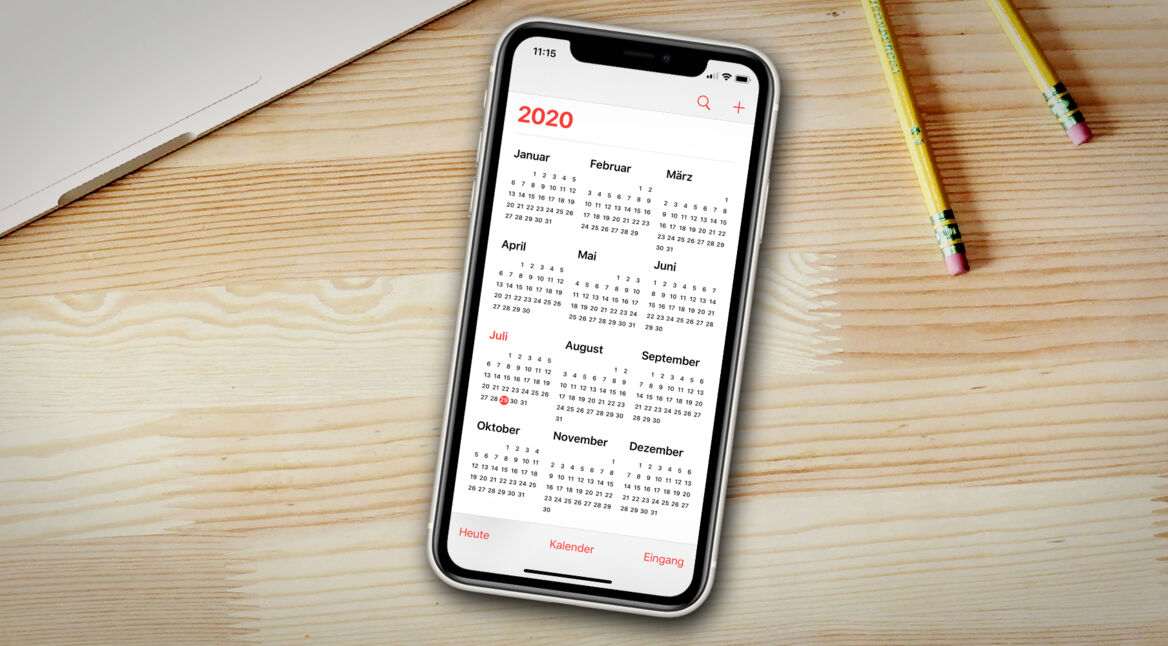Auf dem iPhone einen Kalender löschen: es gibt mehrere Wege