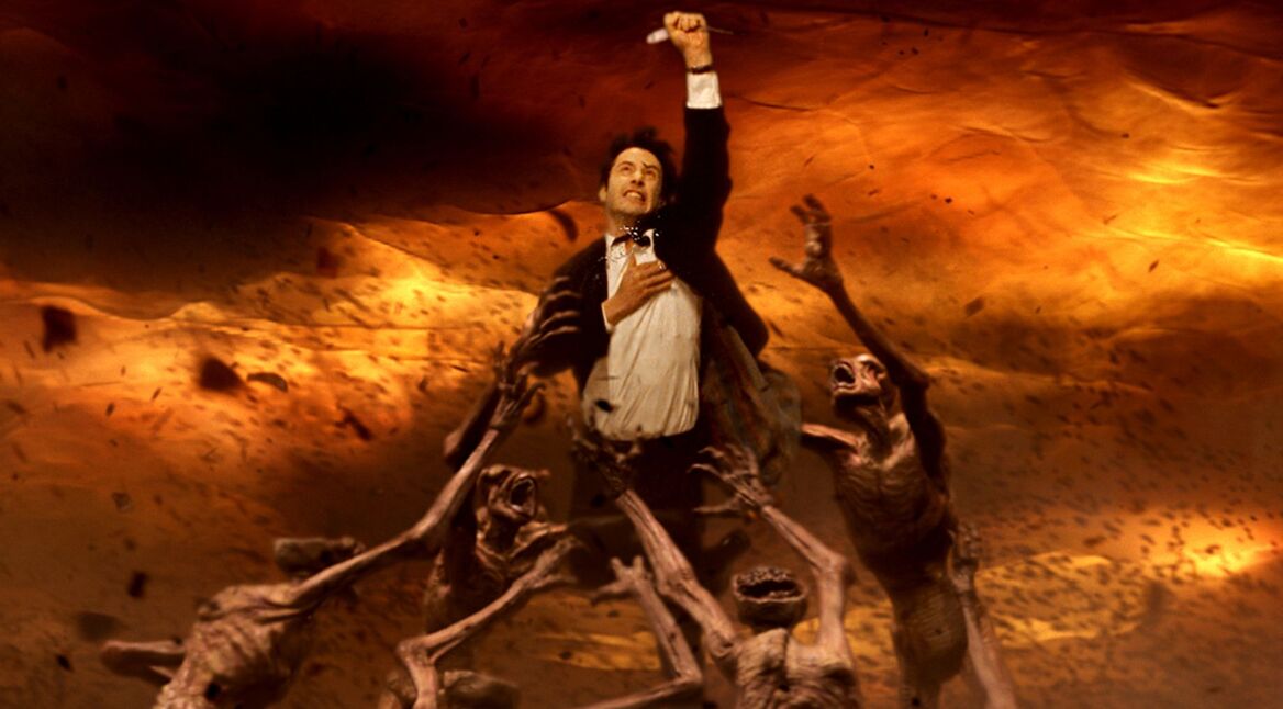 Keanu Reeves in dem Film "Constantine" (2005).