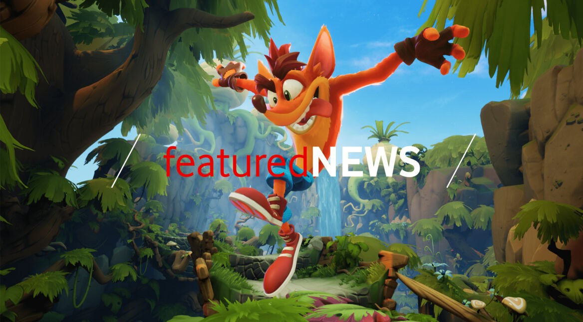 Das Beuteltier Crash im neuen Spiel "Crash Bandicoot 4: It's About Time"
