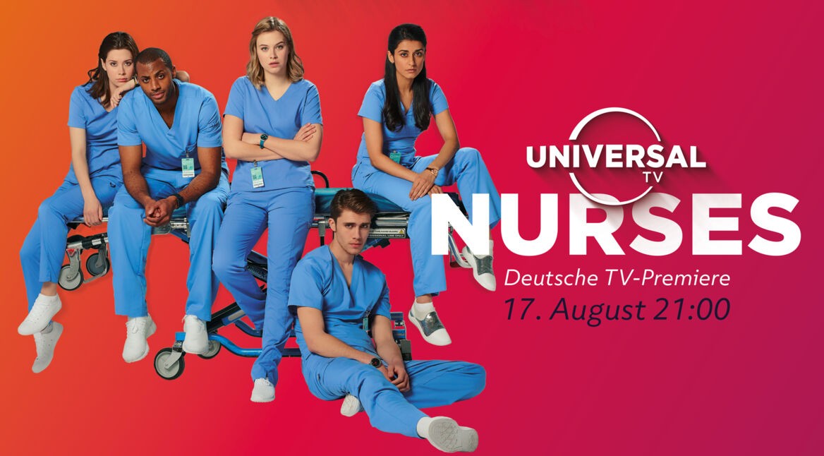 Die kanadische Serie "Nurses" ab dem 17.8. bei Universal TV.