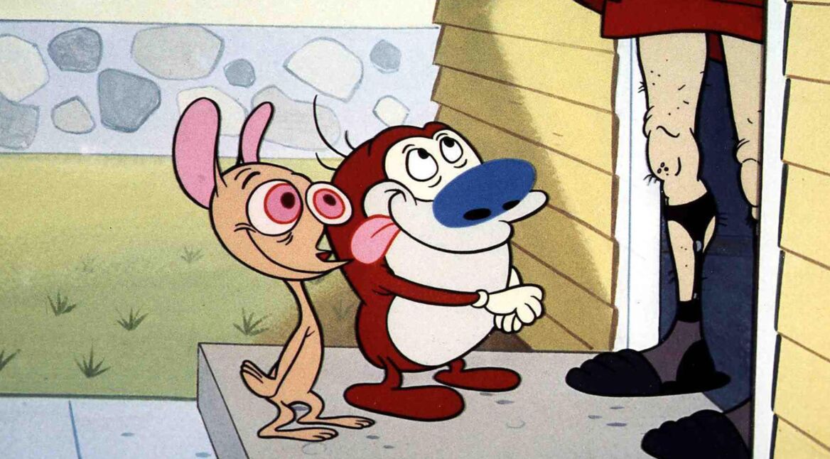 Bild aus der Kinderserie "Ren und Stimpy"