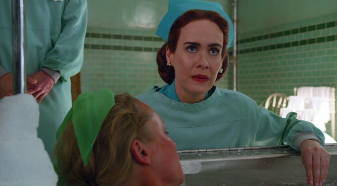 Sarah Paulson in der Netflix-Serie "Ratched".