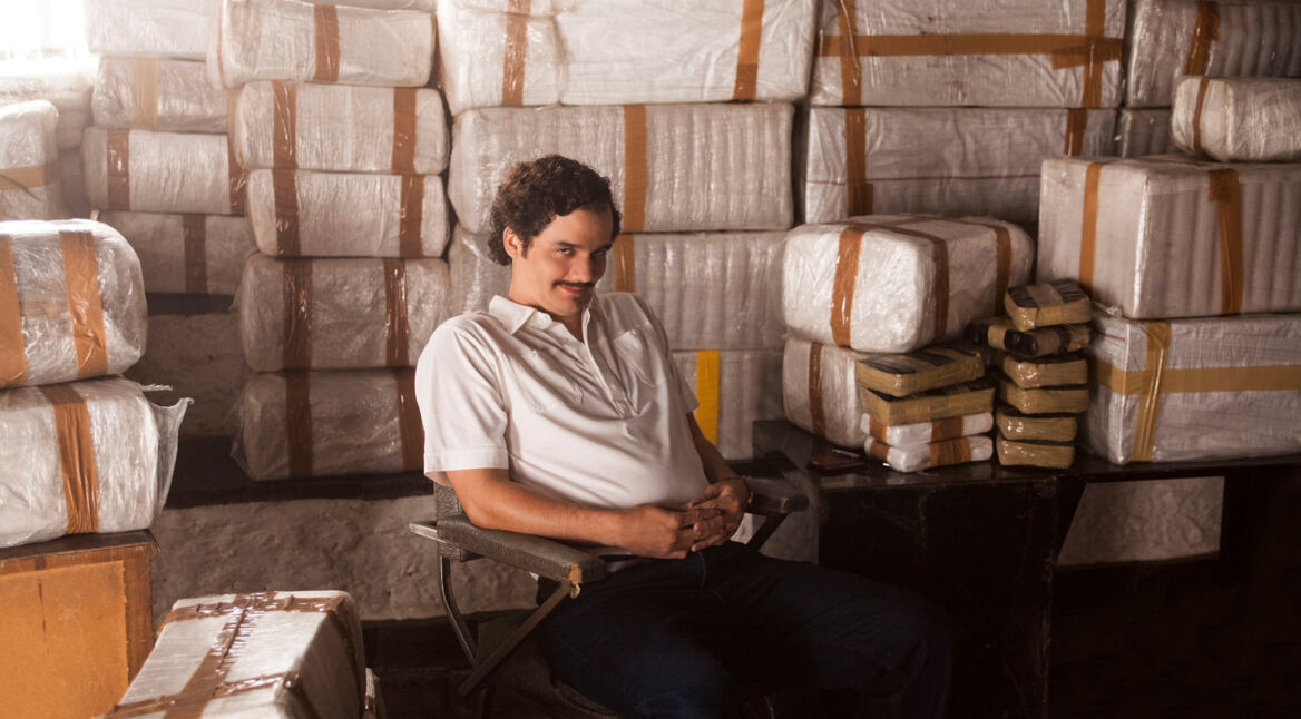 Hauptdarsteller Wagner Moura als Pablo Escobar in "Narcos"
