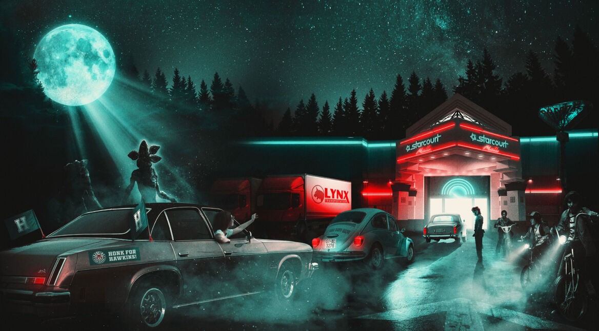 Stranger Things The Drive-Into Experience Werbeplakat