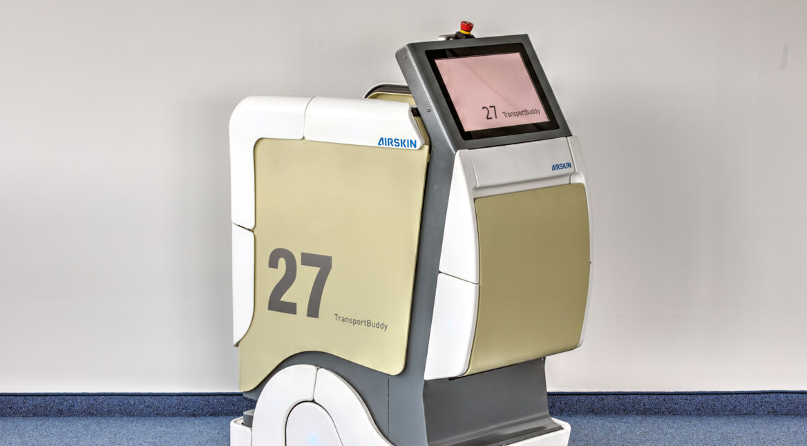 Der Lieferroboter Transport Buddy