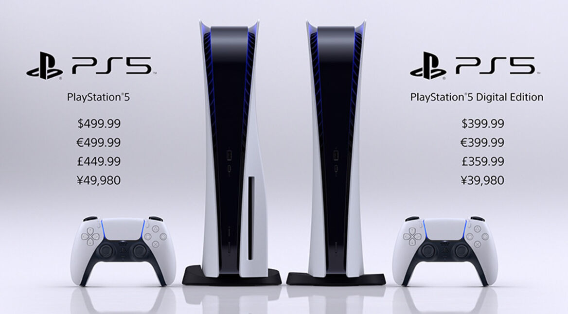 Der Release und die Preise der PS5 sind offiziell