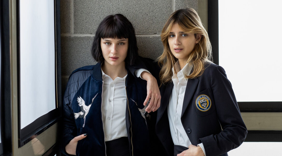 Alice Pagani, Benedetta Porcaroli in "Baby"