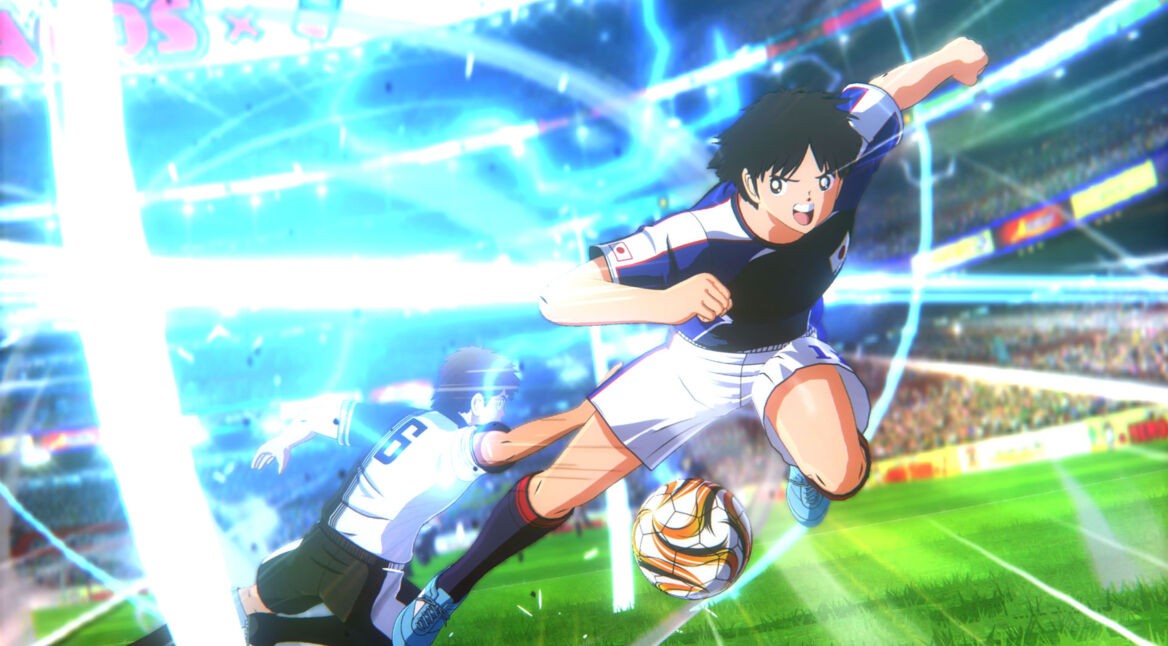 Eine Szene aus dem Spiel Captain Tsubasa Rise of New Champions