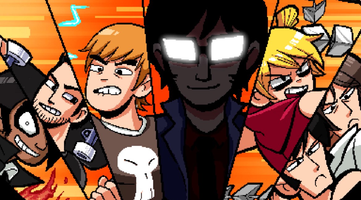 Game-Screenshot aus "Scott Pilgrim gegen den Rest der Welt", der Neuauflage des 10-jährigen Arcade-Spiels.