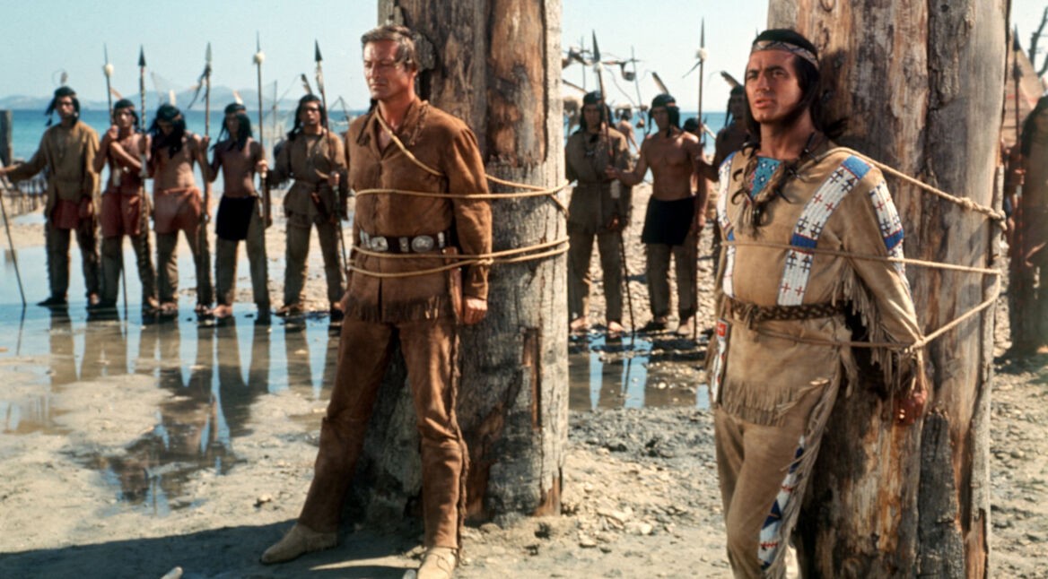 Lex Barker und Pierre Brice