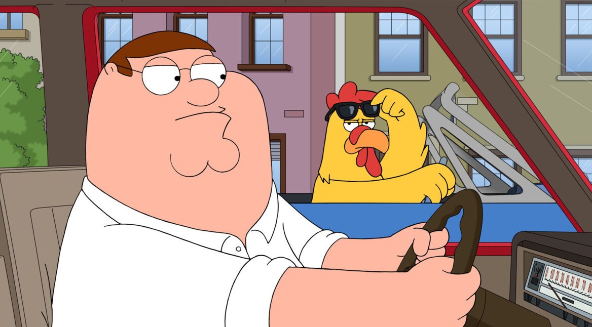 Peter Griffin in "Family Guy"
