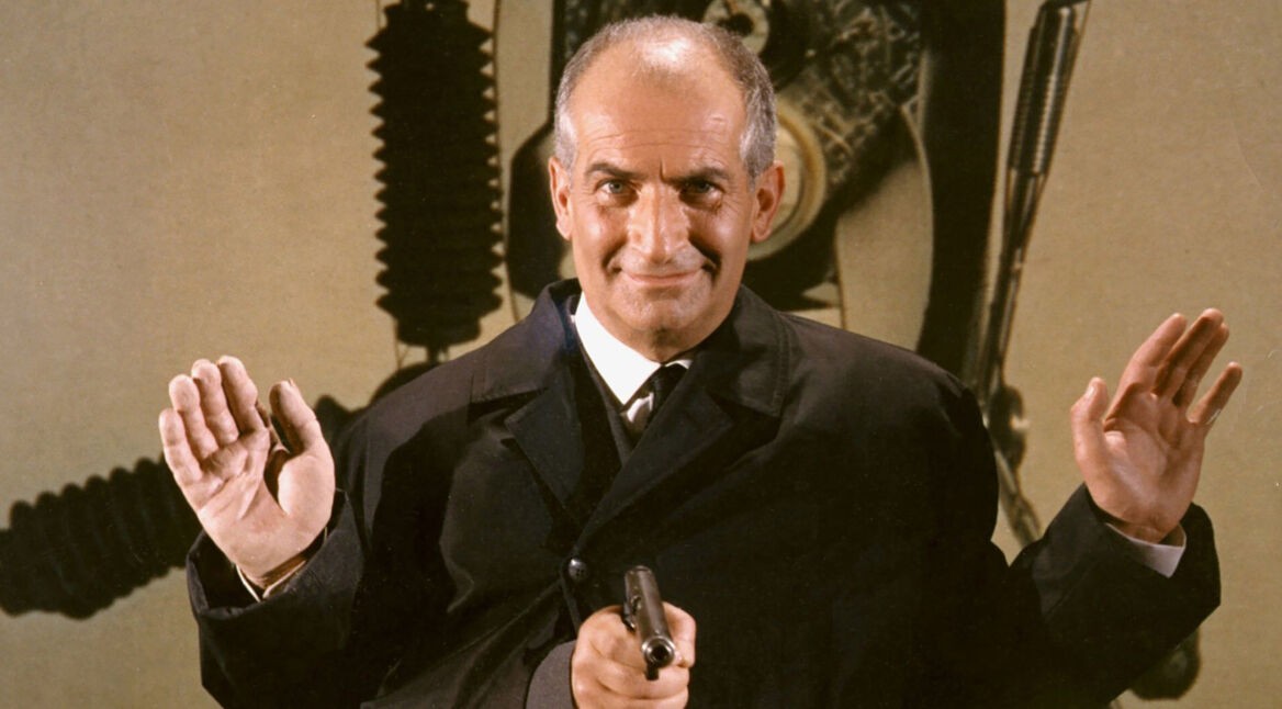 Louis de Funès in den "Fantomas"-Filmen