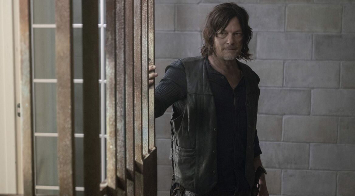 Szene aus The Walking Dead mit Norman Reedus